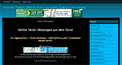 Desktop Screenshot of onlinetarot.de